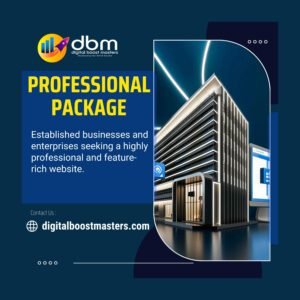 Web Design Professional Package for Established Businesses